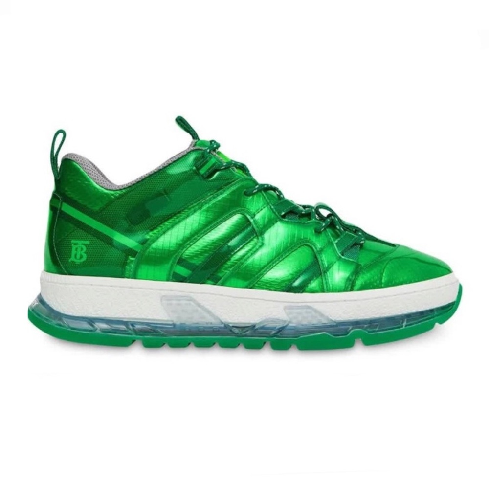 Burberry Green Union Sneakers